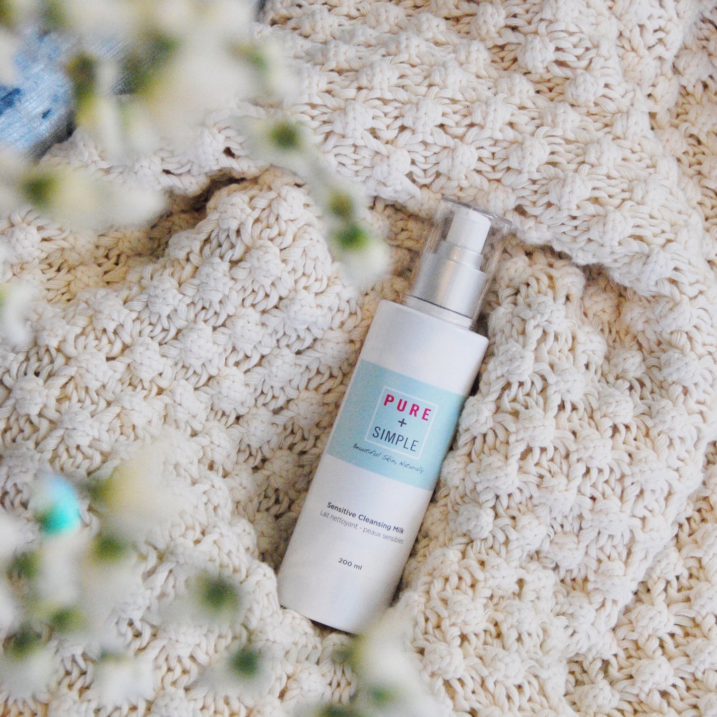 Pure + Simple Sensitive Cleansing Milk