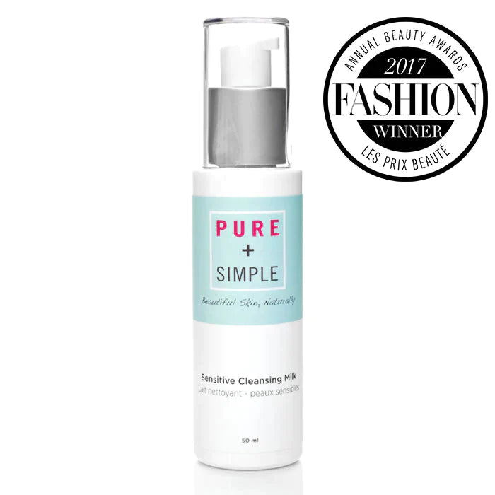 Pure + Simple Sensitive Cleansing Milk