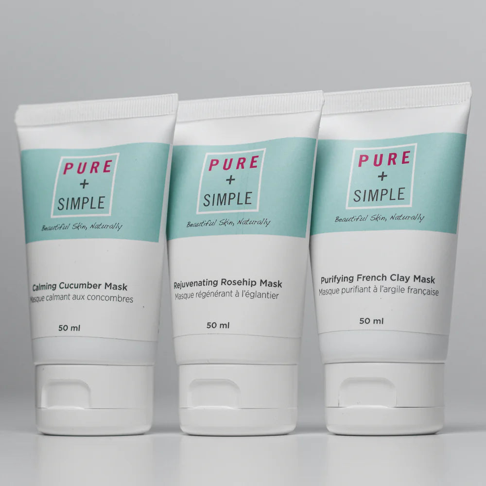 Pure + Simple Pure + Simple Mask Trio