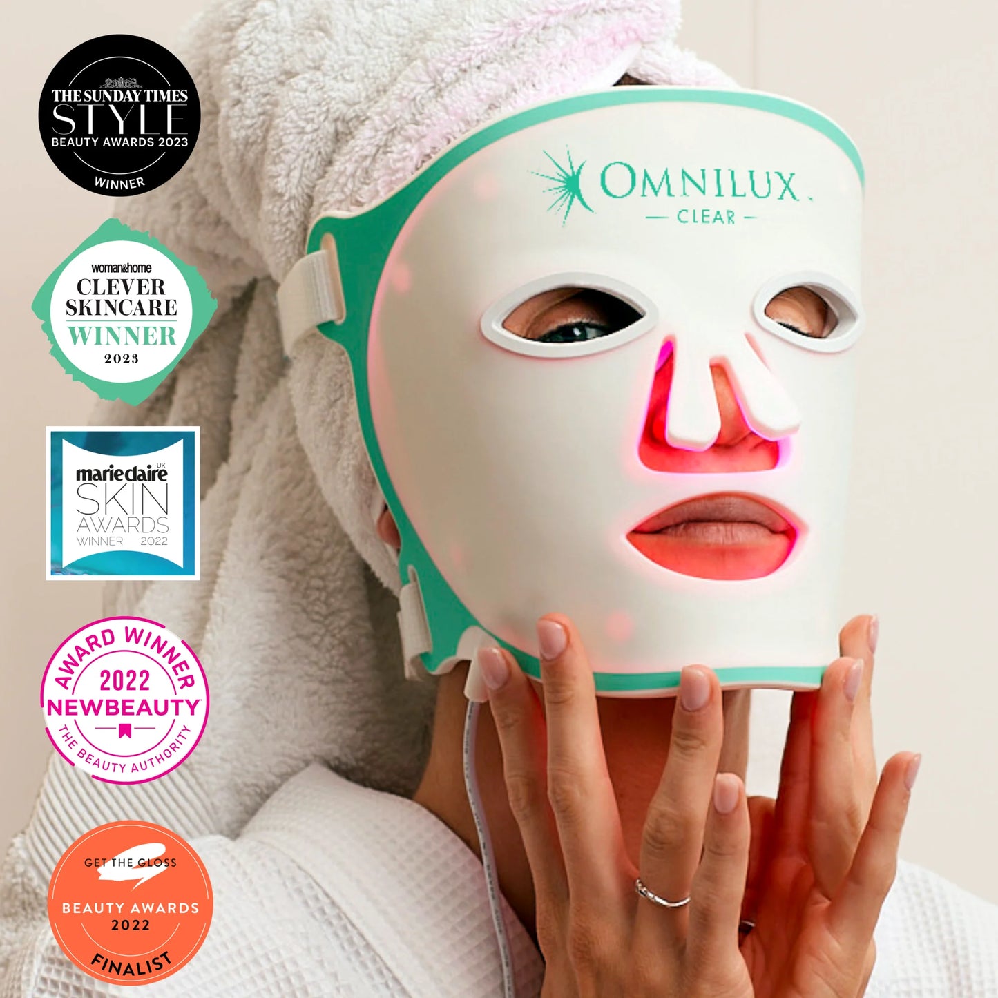 Omnilux Clear LED Mask