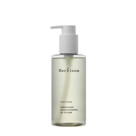 Herbloom Green Clear Vegan Cleansing Oil To Foam