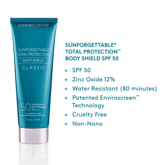 Sunforgettable® Total Protection® Body Shield Classic SPF 50