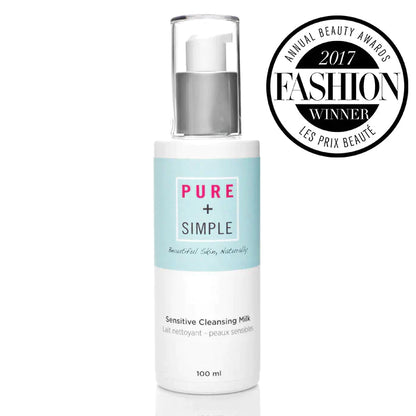 Pure + Simple Sensitive Cleansing Milk