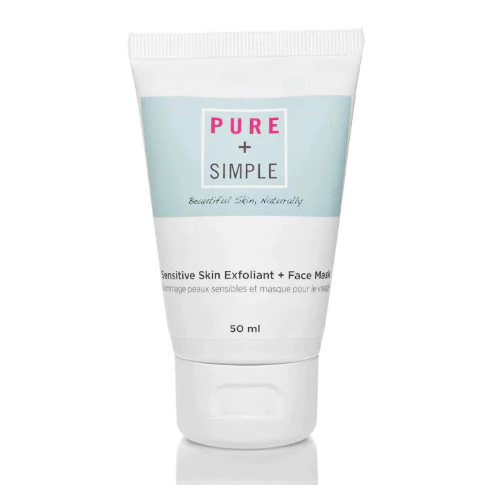 Pure + Simple Sensitive Skin Exfoliant + Mask